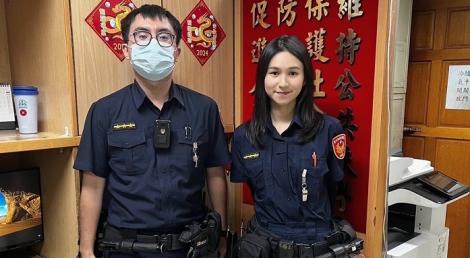 甜美女警任職半年就抓到通緝犯！　他偷竊不成反被抓去關