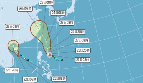 快訊／颱風「凱米」侵襲台灣機會高！最新路徑出爐：不排除登陸